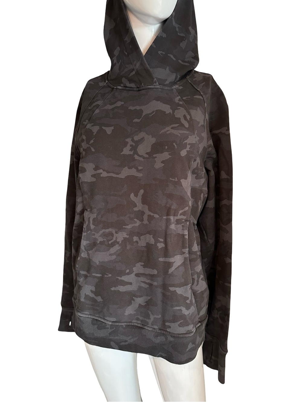 lululemon athletica Women's Camo Hooded Pullover - Dark Gray